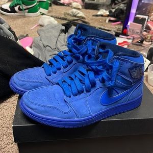 Womens Air Jordan 1 Retro High Premium ‘Blue Suede’